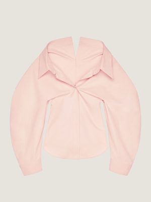 slashed-shirt-in-poplin Slashed Shirt In Poplin