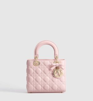 Small Lady Dior Bag with Strap