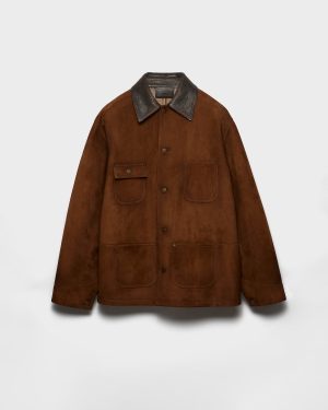 Suede Caban Jacket