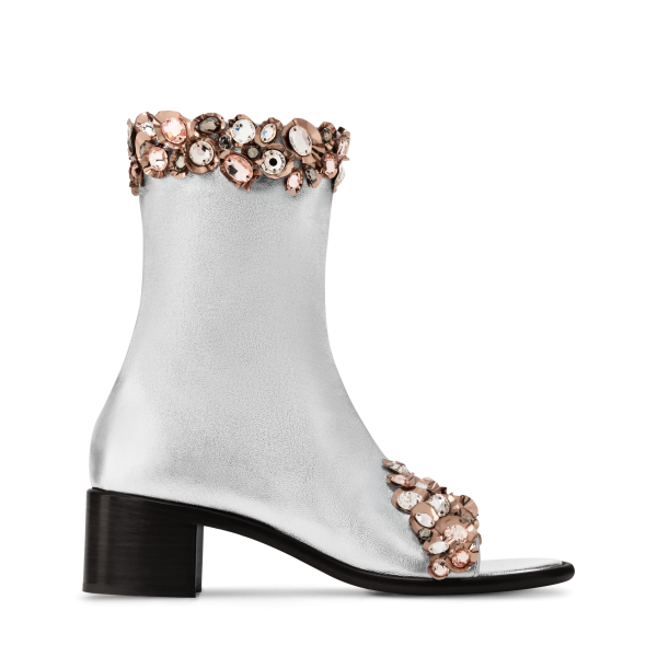 Talisman Open Toe Ankle Boots