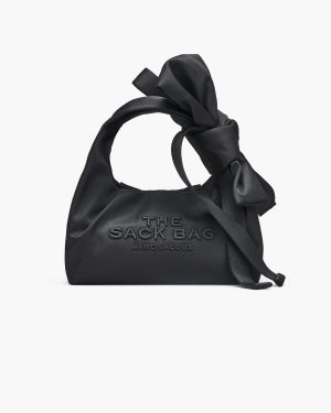 the-bow-nylon-mini-sack-bag The Bow Nylon Mini Sack Bag