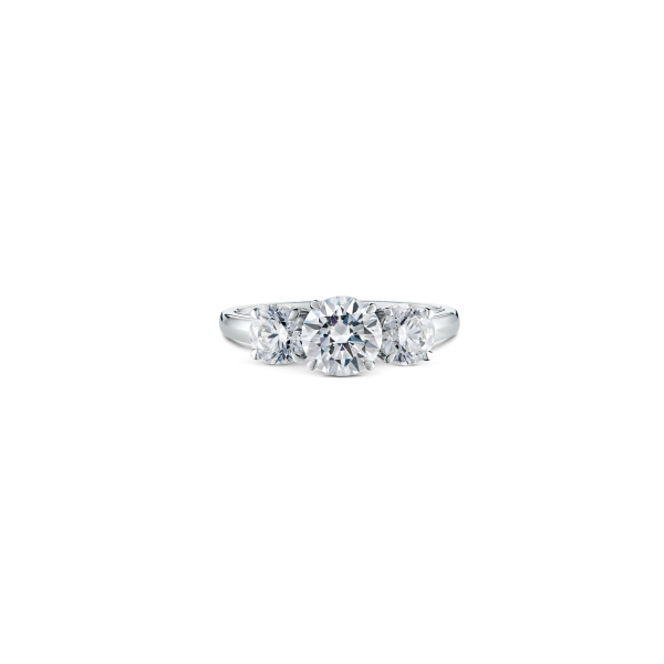 Trilogy Diamond Engagement Ring