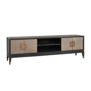 tv-bloomingville-dresser-4-door-shagreen-gold TV Bloomingville dresser 4-door shagreen (Gold)