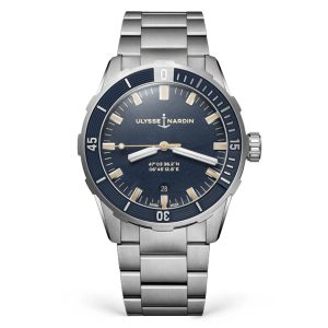 ulysse-nardin-diver-42-blue-steel-bracelet-42mm Ulysse Nardin - Diver 42 Blue - Steel Bracelet - 42mm