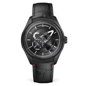 ulysse-nardin-freak-x-black-alligator-leather-strap-43mm Ulysse Nardin - Freak X Black - Alligator Leather Strap - 43mm