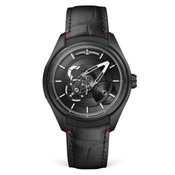 Ulysse Nardin - Freak X Black - Alligator Leather Strap - 43mm