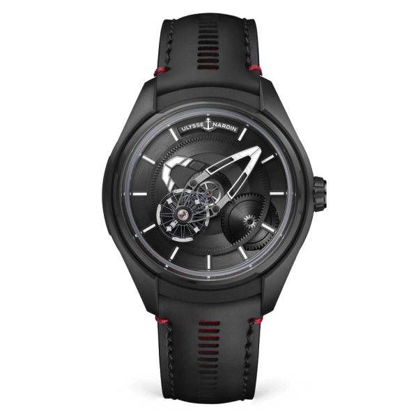Ulysse Nardin - Freak X Black - Calf Leather Strap - 43mm