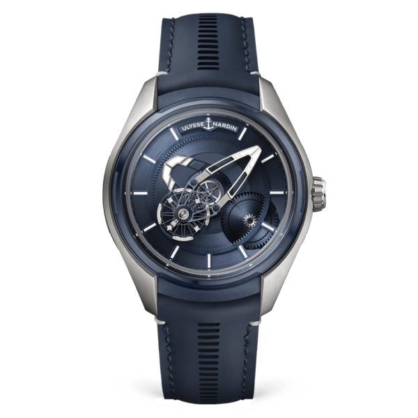 Ulysse Nardin - Freak X Blue - Calf Leather Strap - 43mm