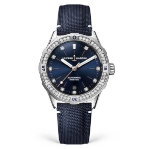 Ulysse Nardin - Lady Diver Blue - Fabric Strap - 39mm