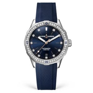 Ulysse Nardin - Lady Diver Blue - Rubber Strap - 39mm