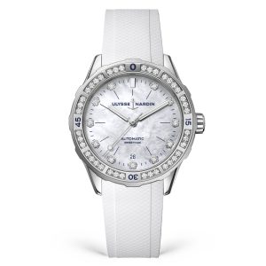 Ulysse Nardin - Lady Diver White - Rubber Strap - 39mm