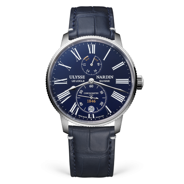 ulysse-nardin-marine-torpilleur-blue-enamel-42mm Ulysse Nardin - Marine Torpilleur Blue Enamel 42mm