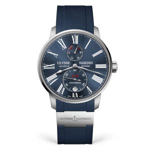 Ulysse Nardin - Marine Torpilleur Blue - Rubber Strap - 42mm