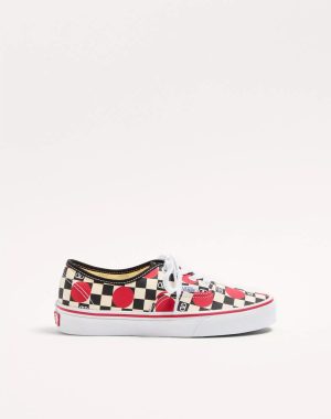 valentino-garavani-and-vans-low-top-trainer-in-fabric-with-vlogo-checkerboard-print-and-polka-dot-detail-1 Valentino Garavani And Vans Low-Top Trainer In Fabric With Vlogo Checkerboard Print And Polka Dot Detail