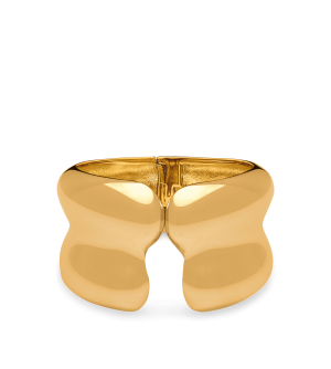 Vintage Gold Brass Liza Cuff