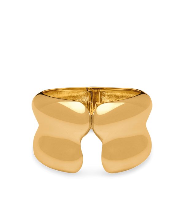 Vintage Gold Brass Liza Cuff