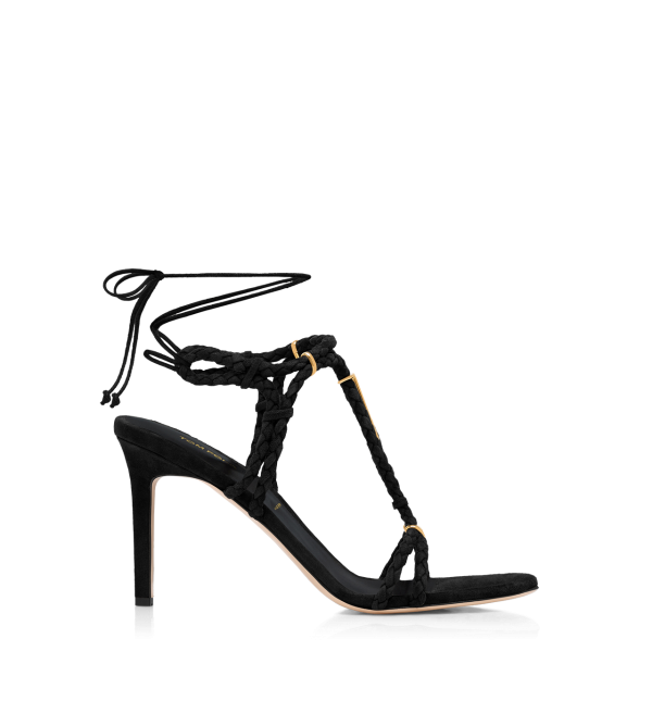 Woven Suede Lily Sandal