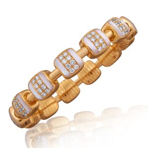 xpandable-reversible-diamond-and-mother-of-pearl-bracelet Xpandable? Reversible diamond and mother-of-pearl bracelet
